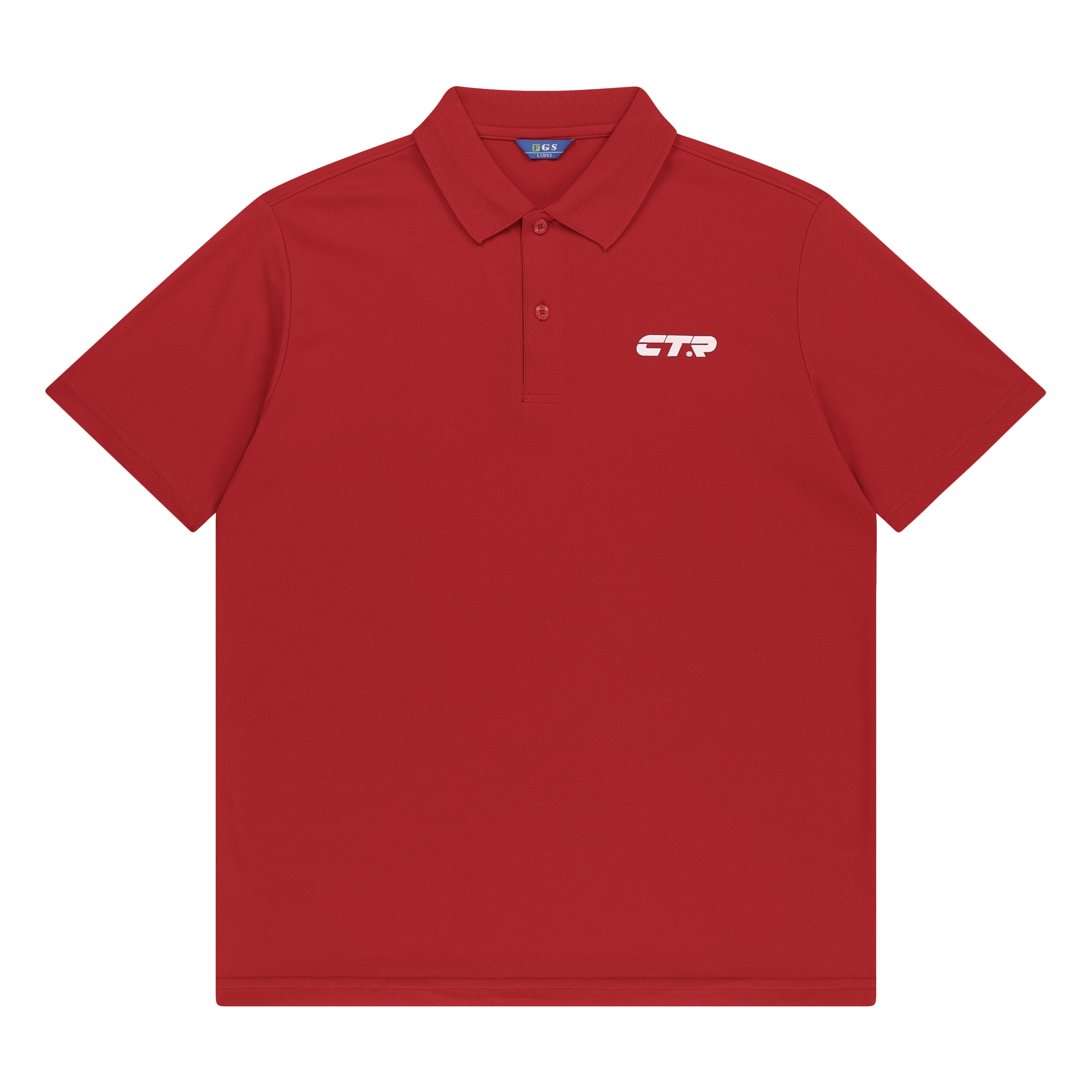 Cooling Polo Shirt (Red)